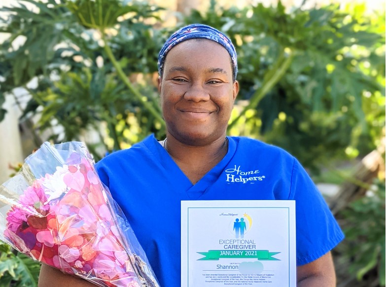 Home Helpers of Bradenton January 2021 Caregiver of the Month: Shannon