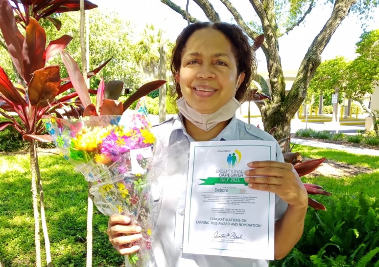 Home Helpers July 2021 Caregiver of the Month: Debora