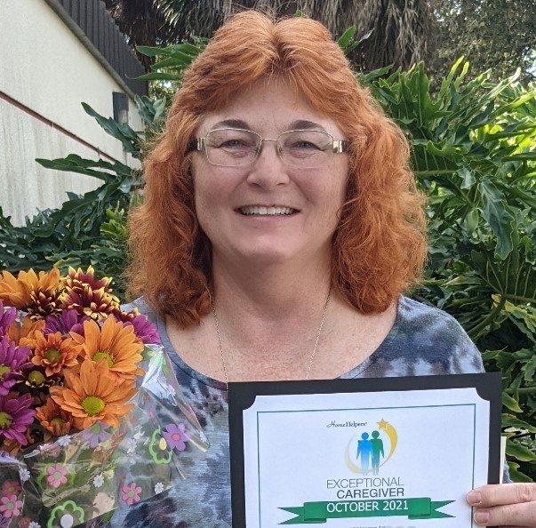 Home Helpers of Bradenton October 2021 Exceptional Caregiver of the Month: Deborah