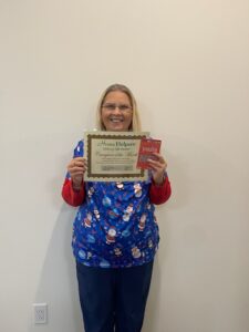 Davia- Caregiver of the Month