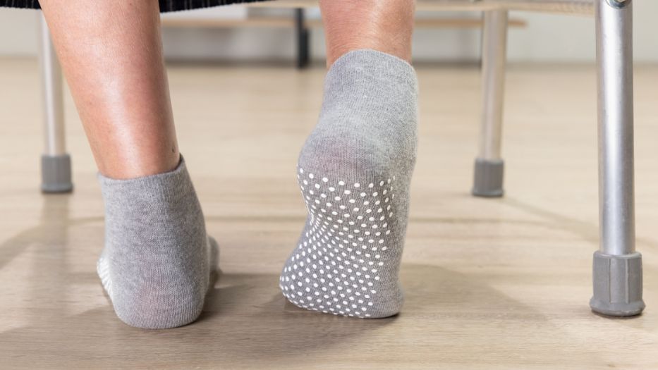 Non-slip socks for seniors