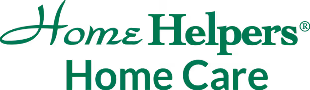 Green text logo reads Home Helpers® Home Care on a light background.