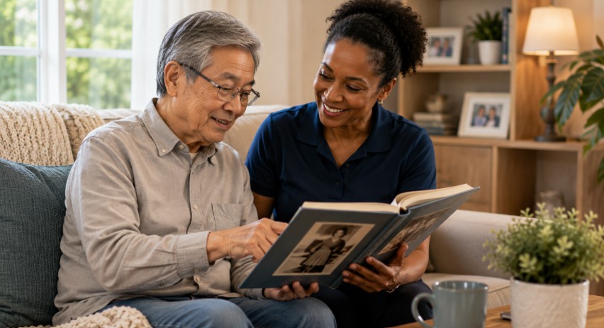Memory care support with home care services in Mill Valley, CA.