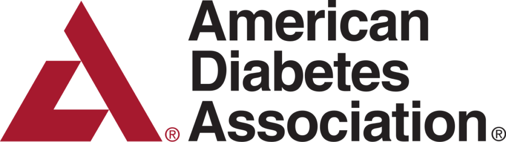 American Diabetes Association logo.